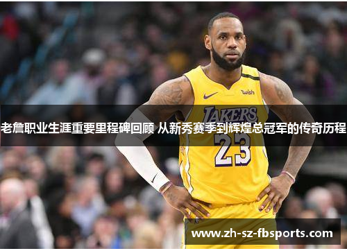 老詹职业生涯重要里程碑回顾 从新秀赛季到辉煌总冠军的传奇历程